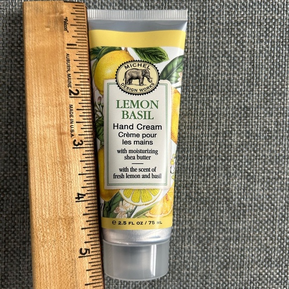 Michel Design Works Lemon Basil Hand Cream 2.5 oz - Picture 4 of 4